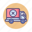delivery, delivery cancelled, logistics, lorry, shipping, truck 