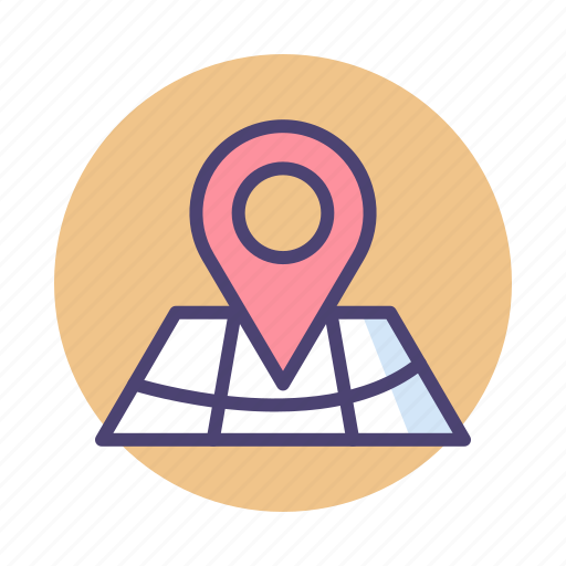 Destination, gps, marker, navigation, point of interest, pointer icon - Download on Iconfinder