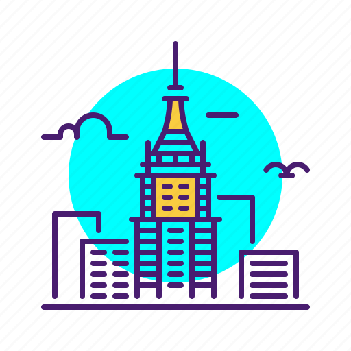 Architecture, building, empire, landmark, state, usa icon - Download on Iconfinder