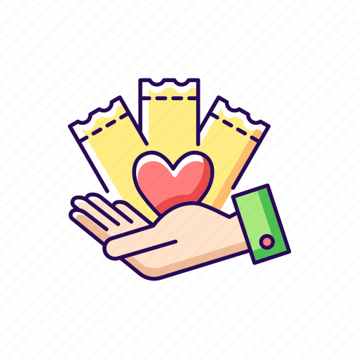 Raffle, fund, charity, jackpot icon - Download on Iconfinder