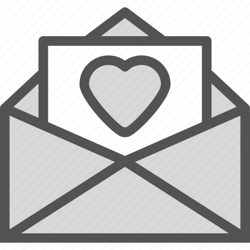 Envelope, heart, love, romance icon - Download on Iconfinder
