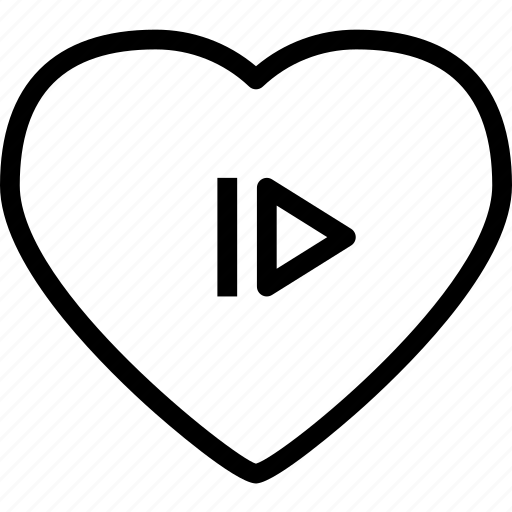 Heart, love, romance, skip icon - Download on Iconfinder