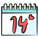 calendar, calendar date, date, daybook, monthly calendar, valentines day, yearbook