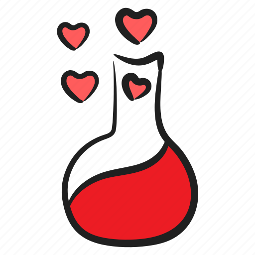 Love potion, magic potion, mixer, potion bottle, romantic potion icon - Download on Iconfinder