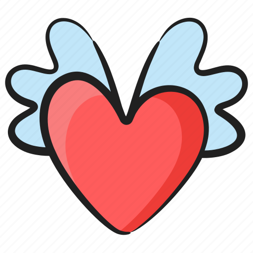 Adore, affection, emotion, emotional attachment, love angel, love fly icon - Download on Iconfinder