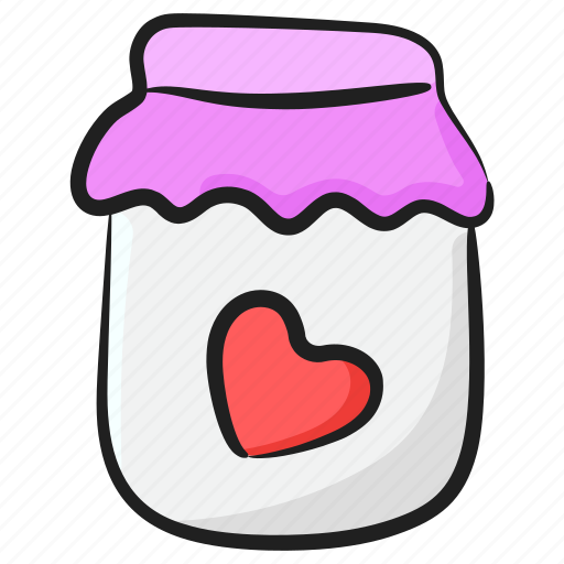 Canister, container, food preserver, glass jar, jar, love pot, vassel icon - Download on Iconfinder