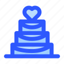 wedding, cake, marriage, romantic, couple