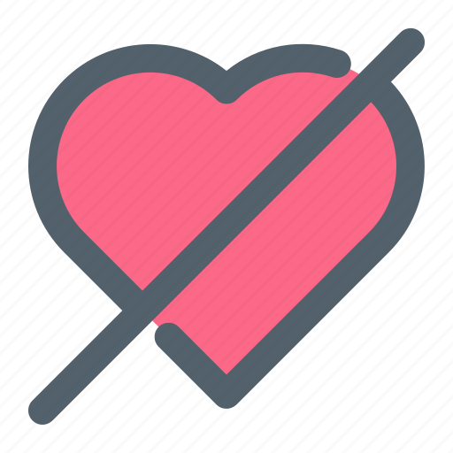 Break, broken, valentine, love, heart icon - Download on Iconfinder