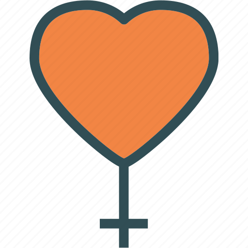 Female, heart, love, romance icon - Download on Iconfinder