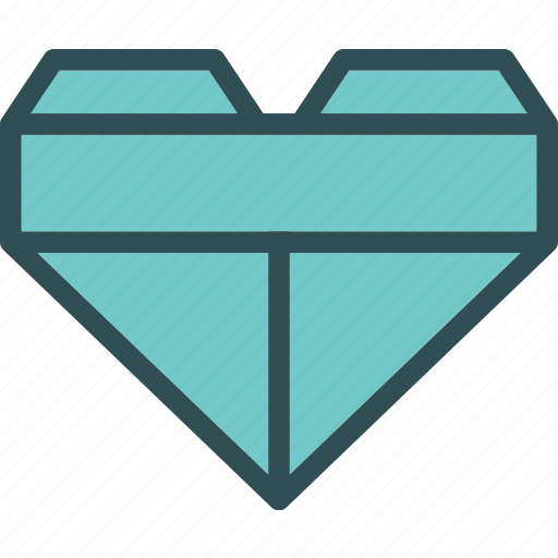 Heart, love, romance, squared icon - Download on Iconfinder