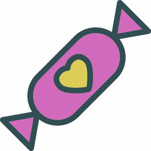 Candy, heart, love, romance icon - Download on Iconfinder