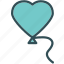 balloon, heart, love, romance 