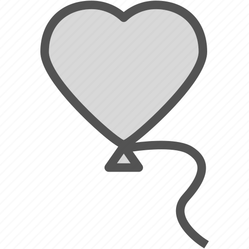 Alloon, heart, love, romance icon - Download on Iconfinder