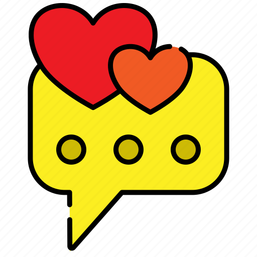 Love, like, favorite, heart, chat icon - Download on Iconfinder