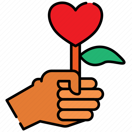 Love, like, favorite, heart, flower icon - Download on Iconfinder