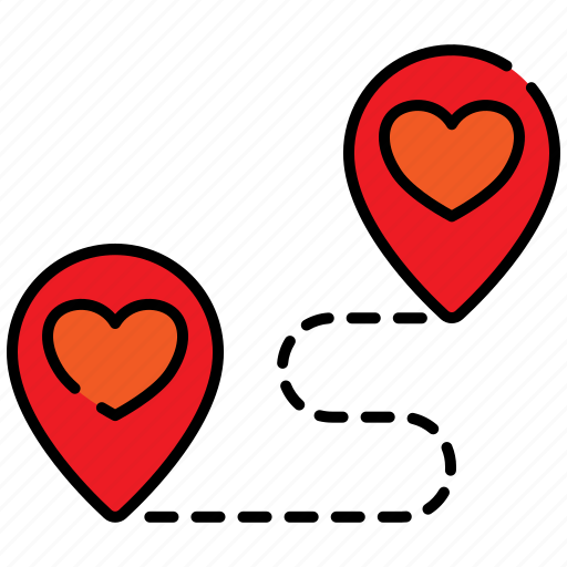 Love, like, favorite, gps icon - Download on Iconfinder