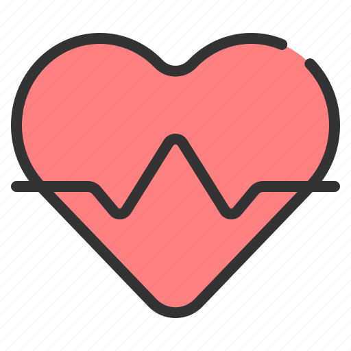 Heartbeat, healthcare, health, pulse, medical, blood, wellness icon - Download on Iconfinder