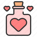 love potion, potion, flask, chemical, chemistry, fashion, valentine, heart, love