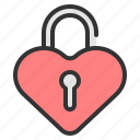 padlock, locked, heart lock, security, lock, protection, password, valentine, love