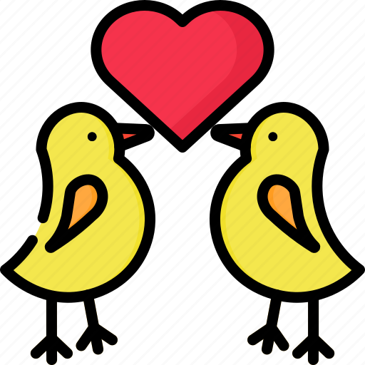 Love, birds, valentine, couple icon - Download on Iconfinder