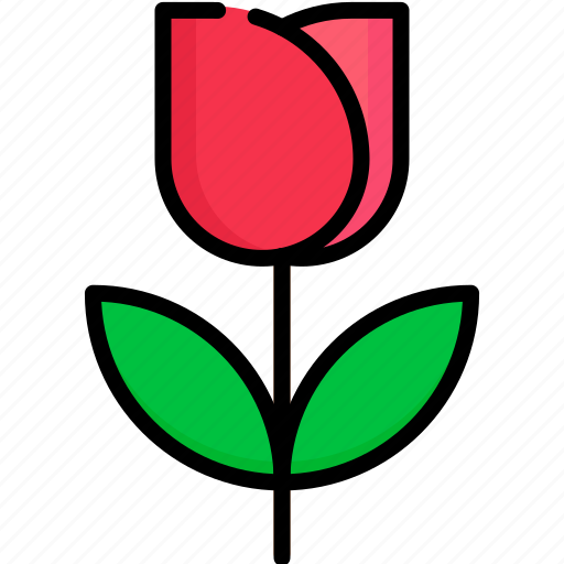 Rose, love, valentine, couple, romantic icon - Download on Iconfinder