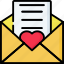 love, letter, heart, message, valentine 