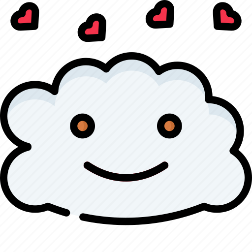 Love, cloud, valentine, rain, weather icon - Download on Iconfinder