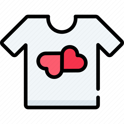 Love, shirt, valentine, clothes, fashion icon - Download on Iconfinder