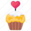 valentine cupcake, muffin, love cupcake, valentine dessert, sweet 