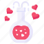 love potion, love elixir, love drink, potion, love dose 