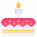 candle cake, valentine cake, cake, dessert, sweet