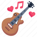 valentine music, romantic music, string instrument, love music, guitar
