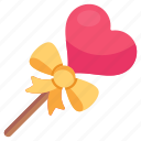 heart lollipop, confectionery, valentine lollipop, sweet, sweet stick