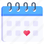 valentine date, reminder, valentine day, calendar, yearbook 