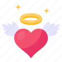 love wings, heart wings, angel heart, love angel, heart