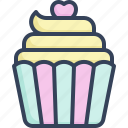 cupcake, wedding, food, dessert, sweet