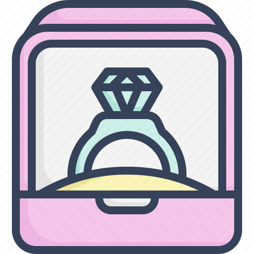 Ring, engagement, love, couple, wedding icon - Download on Iconfinder