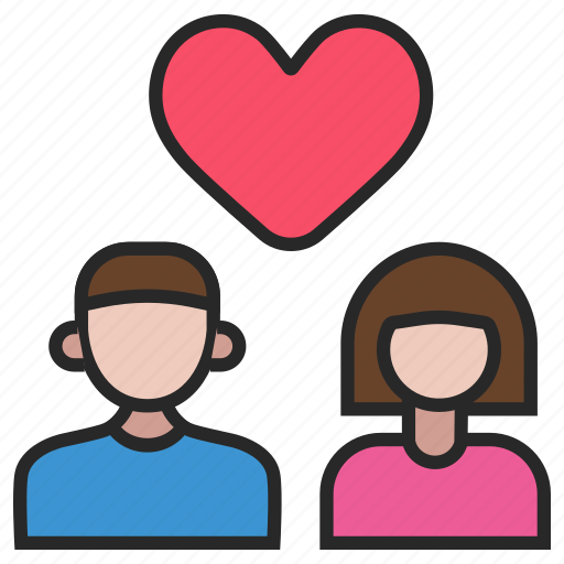 Love, couple, relationship, heart, love and romance, user, woman icon - Download on Iconfinder