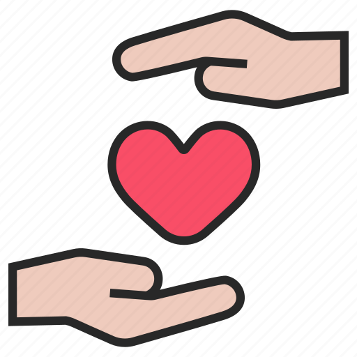 Love, care, love and romance, romantic, hands, heart icon - Download on Iconfinder