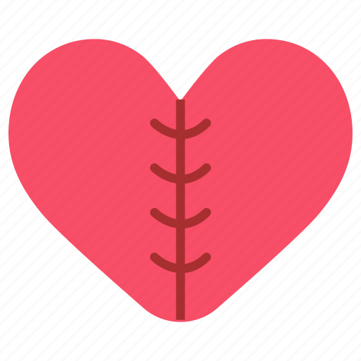 Love, stitched, love and romance, stitching, stitch, broken heart, heartbreak icon - Download on Iconfinder