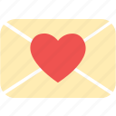 love, envelope, heart, mail, message, valentine
