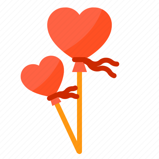Balloon, couple, design, heart, love icon - Download on Iconfinder
