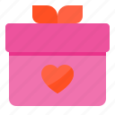 box, couple, design, gift, heart, love