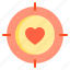 couple, design, heart, love, target 