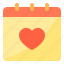 calendar, couple, design, heart, love, valentine 