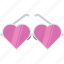 day, glasses, heart, love, pink, relationship, valentine 
