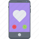 call, day, heart, love, phone, relationship, valentine