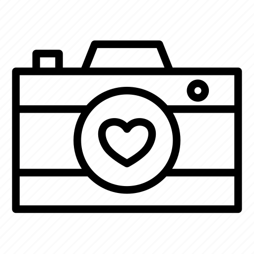 Camera, heart, love, photo icon - Download on Iconfinder