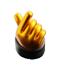 love finger, hand, gesture, romantic, saranghae, saranghaeyo, hand gesture, golden, golden hand