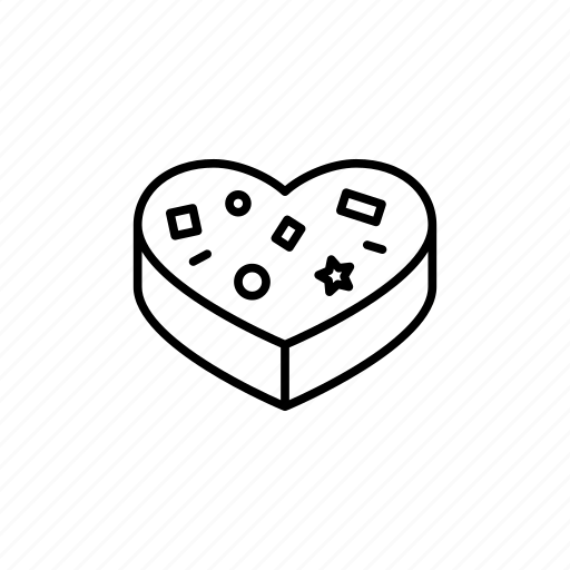 Box, candy, heart, love, romantic, sweet icon - Download on Iconfinder